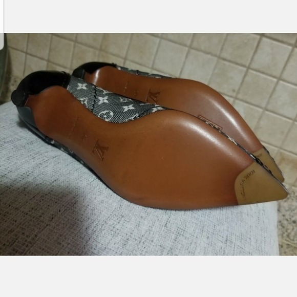 LOUIS VUITTON Shoes Pumps Logo Monogram Size 34 /4 - Picture 11 of 12